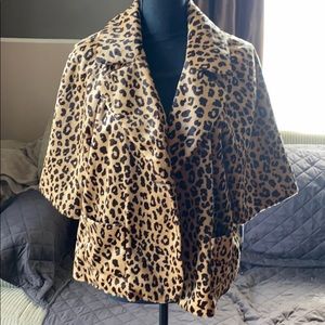 Animal print dressy Jacket